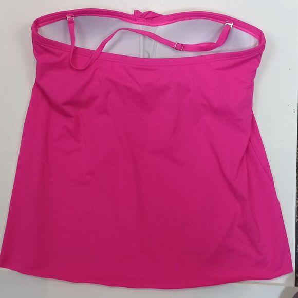 Tempt Me Two Piece Hot Pink Women's High Waist Bottom sz M - Picture 12 of 13